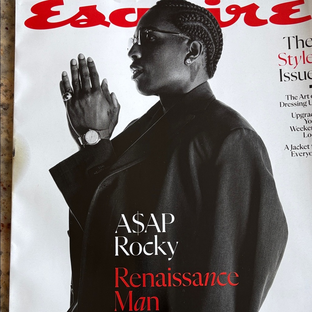 Acquire magazine, A$AP Rocky, Renaissance man